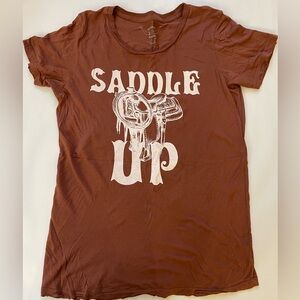 NWOT Bandit Saddle Up Graphic Tee